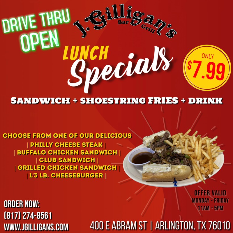 Home J. Gilligan's Bar & Grill