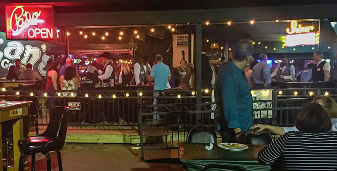 Picture of patio bar